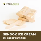 Sendok Ice Cream Kayu / Stik Kayu / sendok ice cream / sendok kayu 1