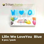 Lilin Ulang Tahun We ♡ You / Birthday candle /Party Candle 2