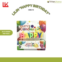 Lilin Ulang Tahun Huruf 'Happy Birthday' / Birthday Candle