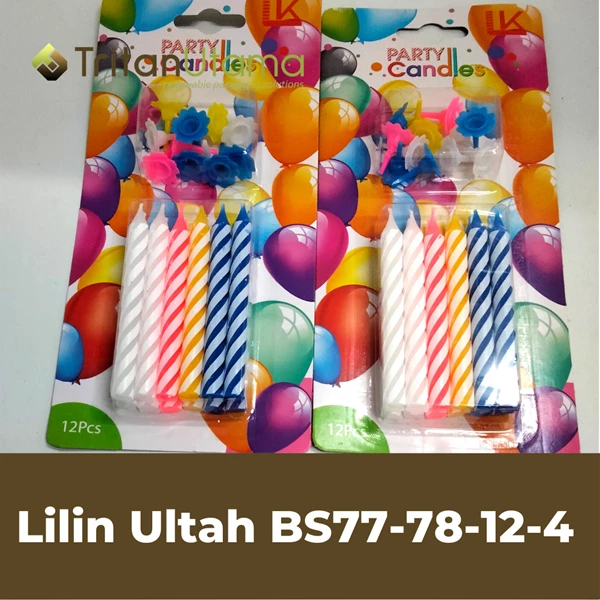 Candle Birthday Ulir 1 Pack / Candle Birthday BS77-78-12 (4)