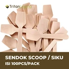 Sendok Mini siku / Sendok Teh / Sendok Kayu Teh / Sendok Mini / sendok dan garpu 1