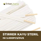 sterile wooden stirrer / stirrer / wooden stirrer / coffee stirrer / wooden stick 1