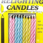 Threaded Birthday Candle assorted Variants 2