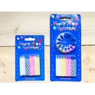 Threaded Birthday Candle assorted Variants 4