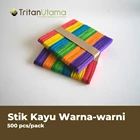 Stik Kayu Warna Warni / stik kayu ice cream 1