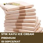 Stik Kayu Premium / Stik Kayu Grade A / Stik ice cream kayu / stik makanan / stik Premium 1