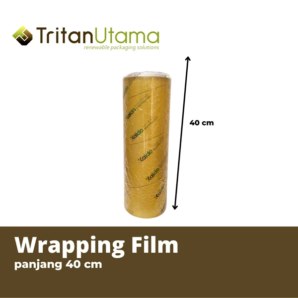 Plastik Wrapping Film Ukuran 30cm 35cm 40cm 45cm