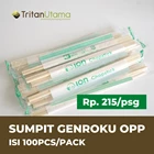 sumpit genroku bungkus OPP ION / sumpit kayu / sumpit genroku 1