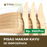 Pisau Kayu Premium / Pisau kayu isi 100 pcs