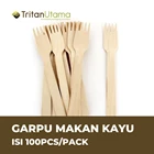 wooden fork / fork / fork spoon 1