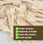wooden fork / fork / tableware / wooden  3