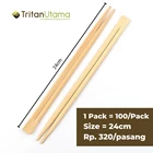 Twin Jointhead Bamboo Chopsticks ION 2