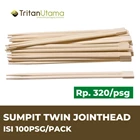 Twin Jointhead Bamboo Chopsticks ION 1