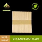 stik kayu super 114mm / stick ice cream super 2