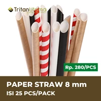 paper straw 8mm / straw 8mm