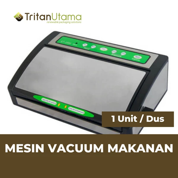  mesin Vacuum packaging sealer ET-2500 / makanan vacuum udara / vakum alat bungkus / mesin vacum 