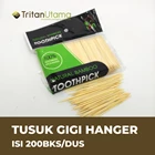 Tusuk Gigi Bambu Hanger ION +/-400 PCS / Tusuk Gigi Refill / Tusuk Gigi 1