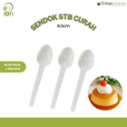 8.5cm @ 500pc stb spoon / mini small plastic spoon for ice pudding 1