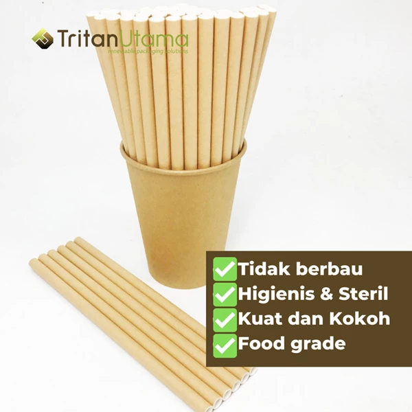  6mm paper straw / 6mm paper straw