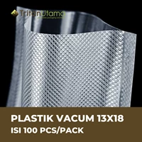 Plastik Vacum Bag EMBOSS 13x18cm / plastik vakum / plastik vacum makanan / Plastik bag / Plastik makanan / Kemasan Plastik / kemasan makanan
