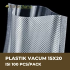 Plastik Vacum Bag EMBOSS 15x25cm / plastik vakum / plastik vacum makanan / Plastik bag / packaging makanan  1